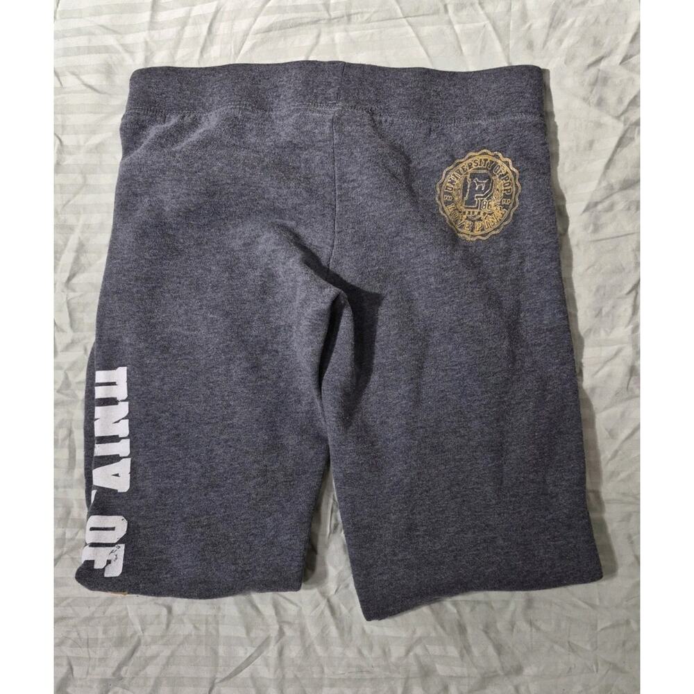 PINK Victoria's Secret Gray Sweatpants Women's Size S Drawstring Logo
